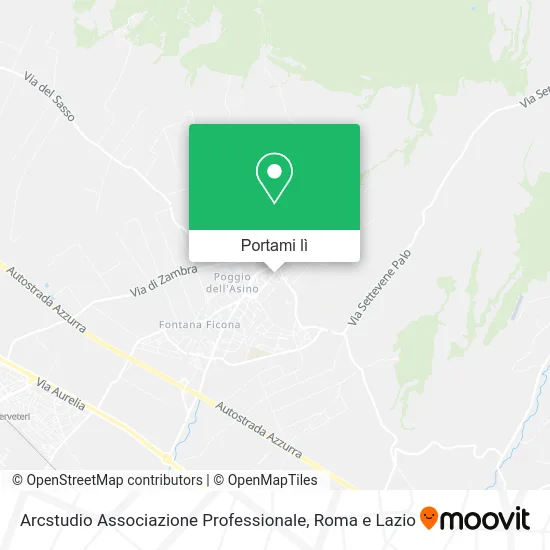 Mappa Arcstudio Associazione Professionale