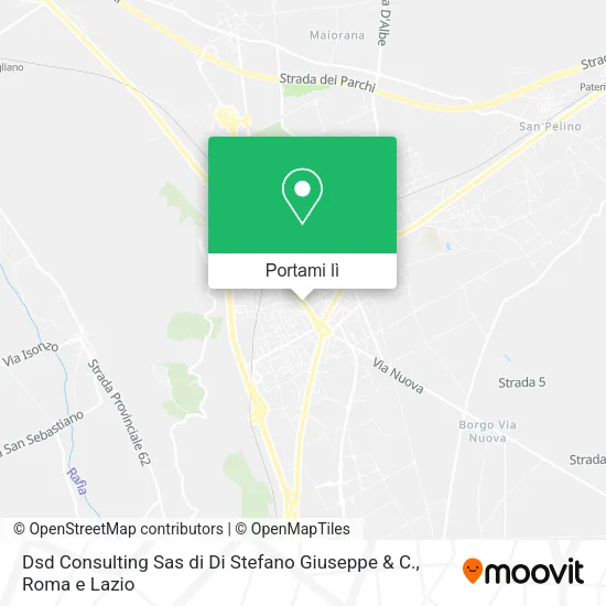 Mappa Dsd Consulting Sas di Di Stefano Giuseppe & C.