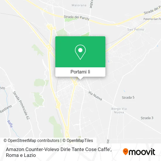 Mappa Amazon Counter-Volevo Dirle Tante Cose Caffe'