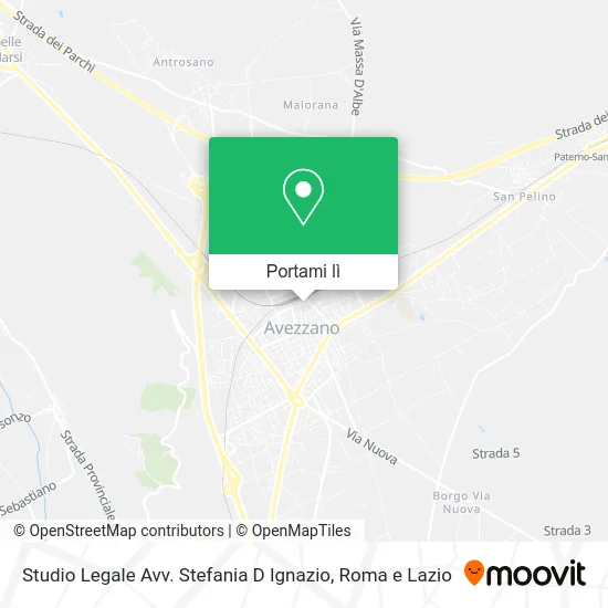 Mappa Studio Legale Avv. Stefania D Ignazio