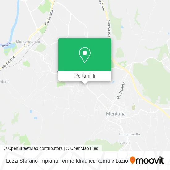 Mappa Luzzi Stefano Impianti Termo Idraulici