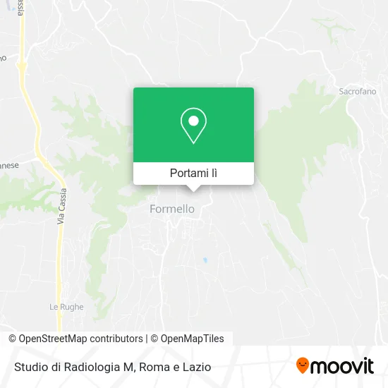Mappa Studio di Radiologia M