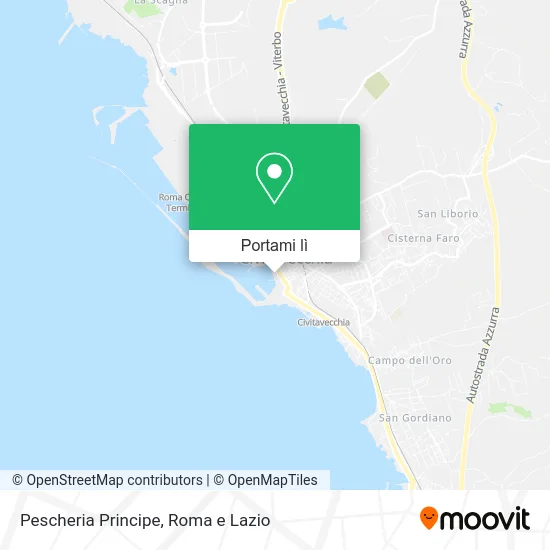 Mappa Pescheria Principe