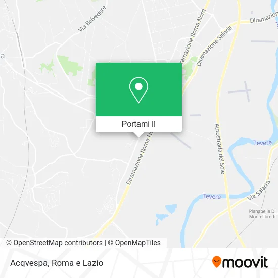 Mappa Acqvespa