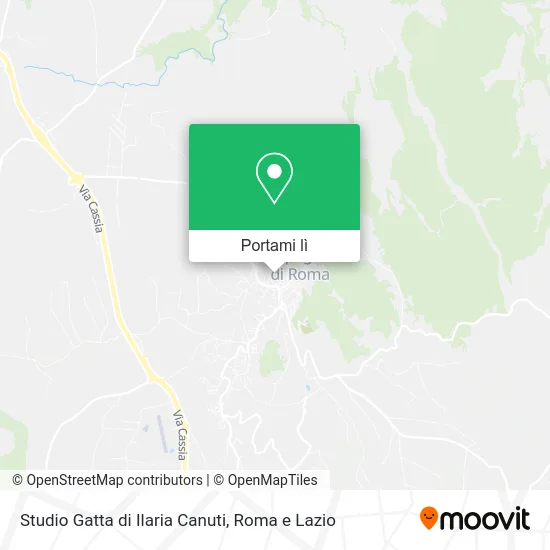 Mappa Studio Gatta di Ilaria Canuti
