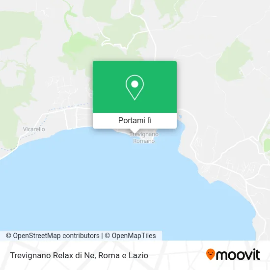 Mappa Trevignano Relax di Ne