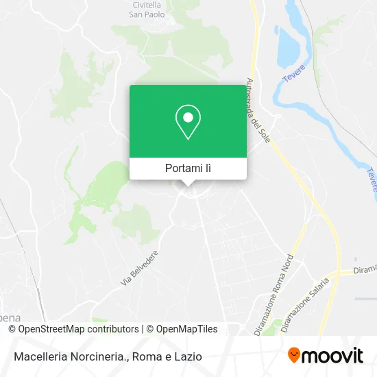 Mappa Macelleria Norcineria.