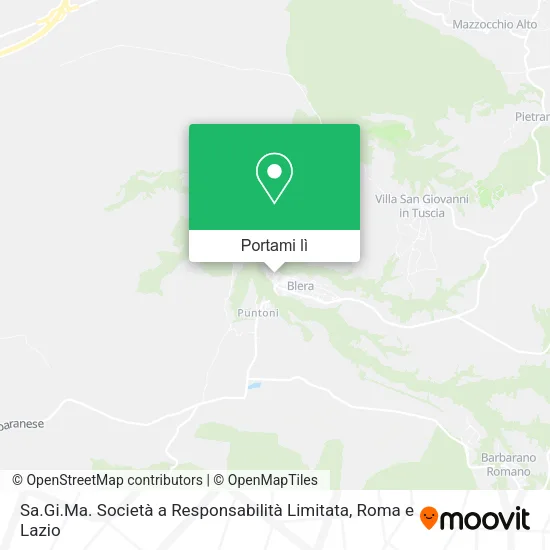 Mappa Sa.Gi.Ma. Società a Responsabilità Limitata