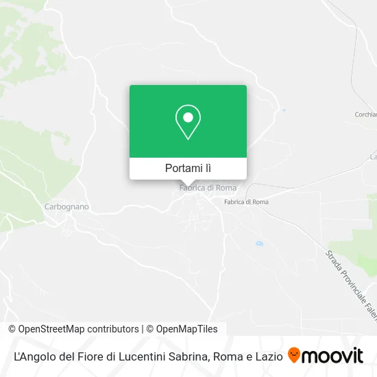 Mappa L'Angolo del Fiore di Lucentini Sabrina
