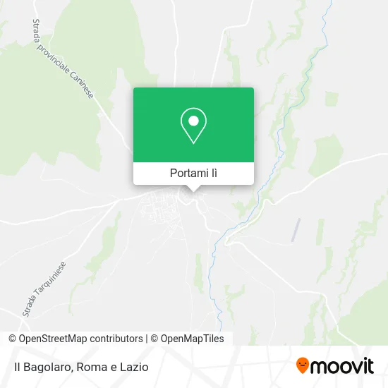 Mappa Il Bagolaro