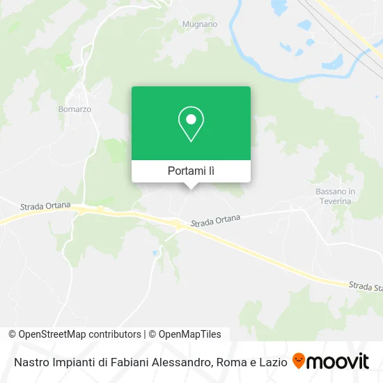 Mappa Nastro Impianti di Fabiani Alessandro