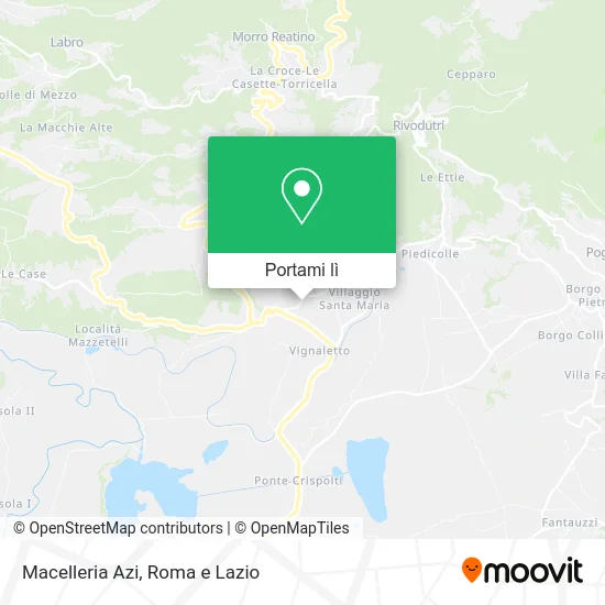 Mappa Macelleria Azi