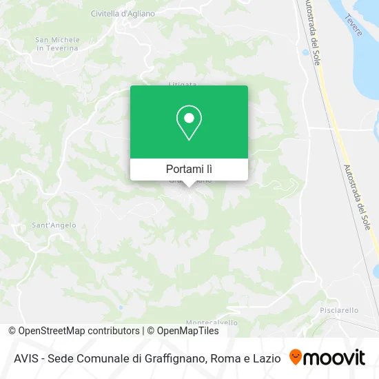 Mappa AVIS - Sede Comunale di Graffignano