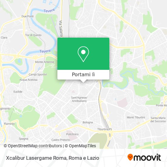 Mappa Xcalibur Lasergame Roma