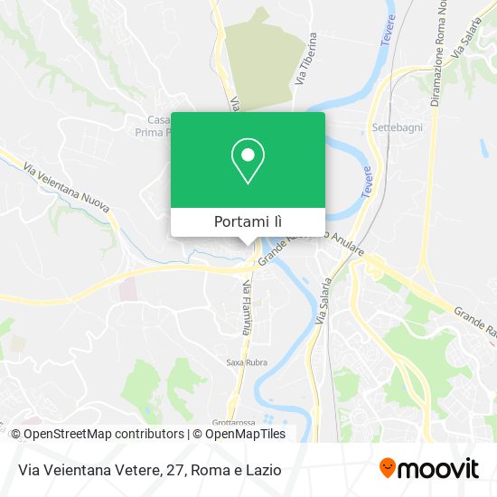 Mappa Via Veientana Vetere, 27