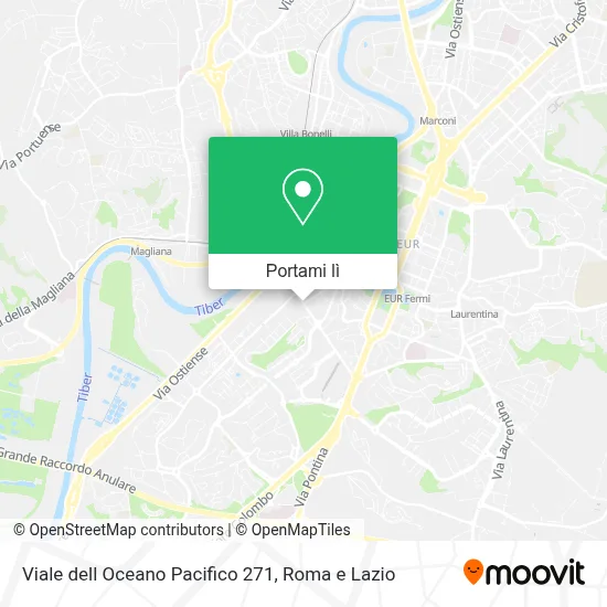 Mappa Viale dell Oceano Pacifico  271