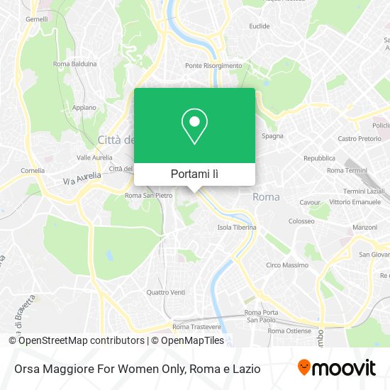 Mappa Orsa Maggiore For Women Only
