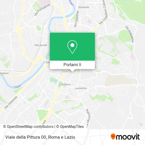 Mappa Viale della Pittura 00