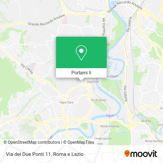 Mappa Via dei Due Ponti  11