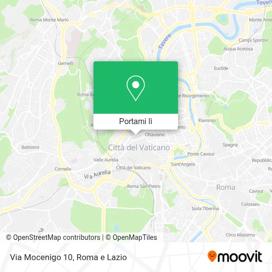 Mappa Via Mocenigo  10