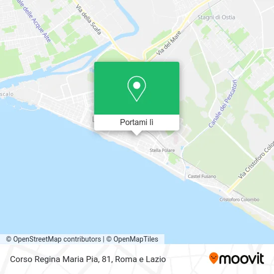 Mappa Corso Regina Maria Pia, 81