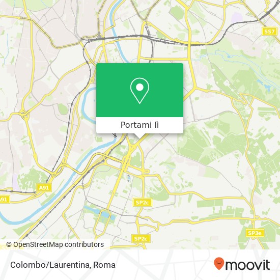 Mappa Colombo/Laurentina