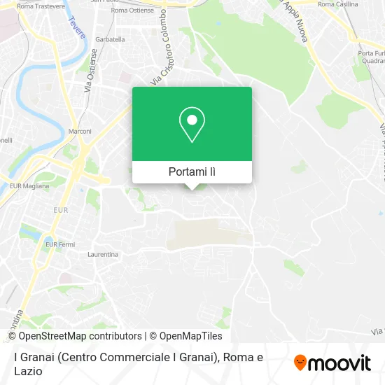 Mappa I Granai (Centro Commerciale I Granai)