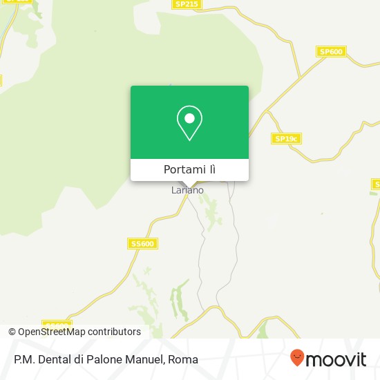 Mappa P.M. Dental di Palone Manuel