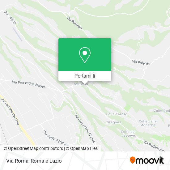 Mappa Via Roma