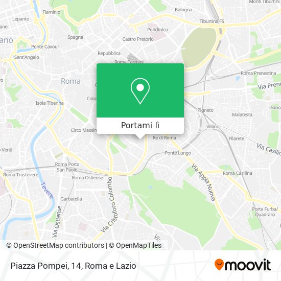 Mappa Piazza Pompei, 14
