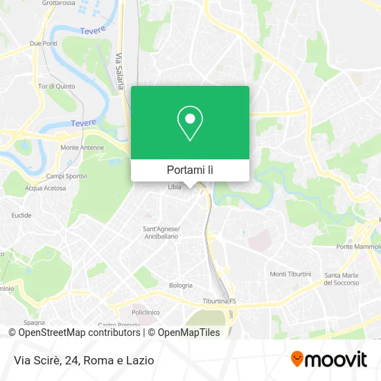 Mappa Via Scirè, 24
