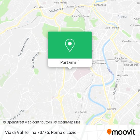 Mappa Via di Val Tellina 73/75