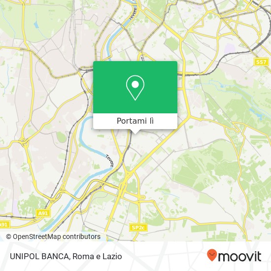 Mappa UNIPOL BANCA