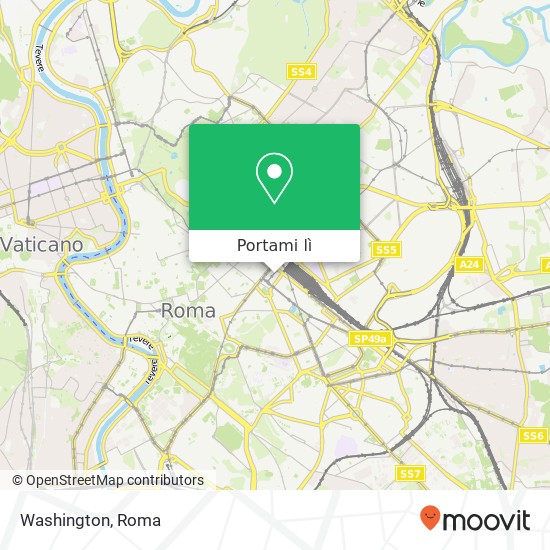 Mappa Washington