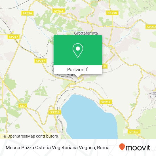 Mappa Mucca Pazza Osteria Vegetariana Vegana