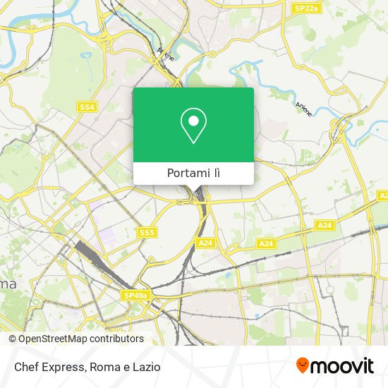 Mappa Chef Express