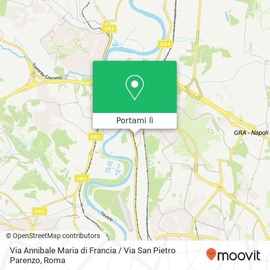 Mappa Via Annibale Maria di Francia / Via San Pietro Parenzo