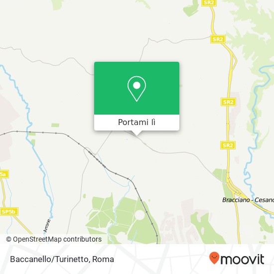 Mappa Baccanello/Turinetto