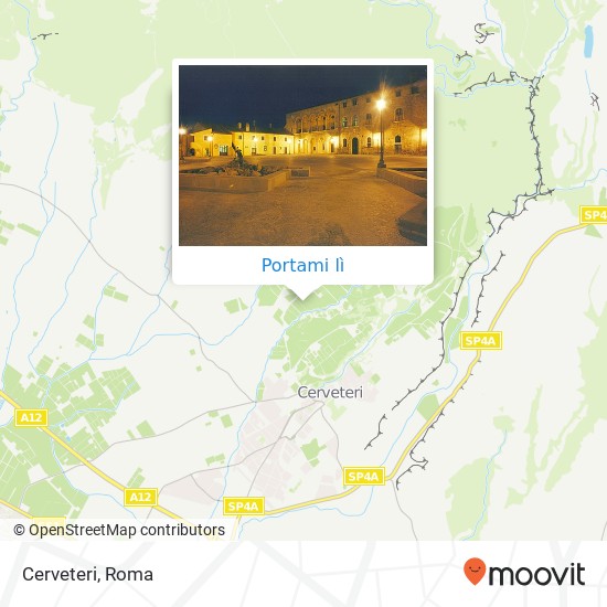 Mappa Cerveteri