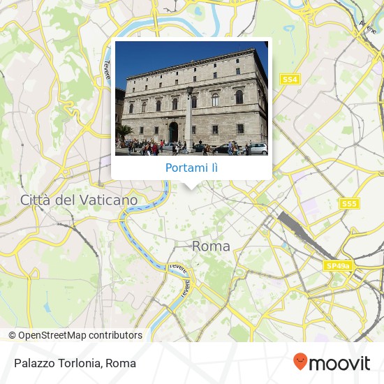 Mappa Palazzo Torlonia