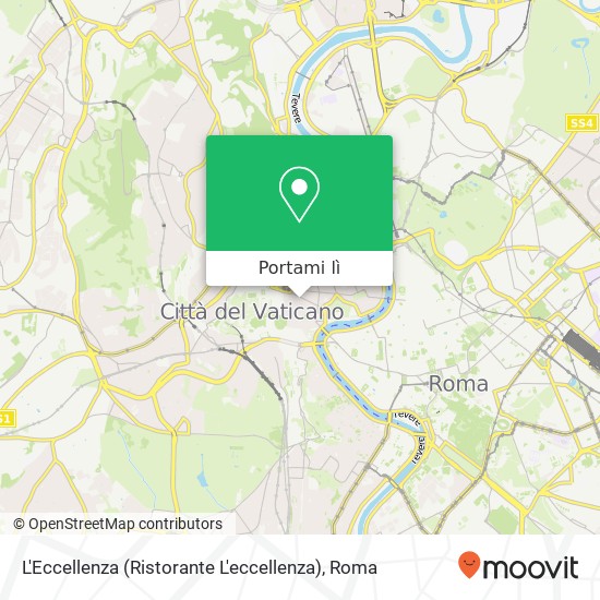 Mappa L'Eccellenza (Ristorante L'eccellenza)