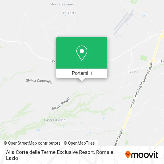 Mappa Alla Corte delle Terme Exclusive Resort