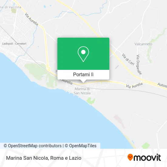 Mappa Marina San Nicola