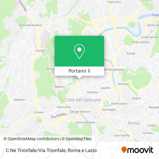 Mappa C.Ne Trionfale/Via Trionfale