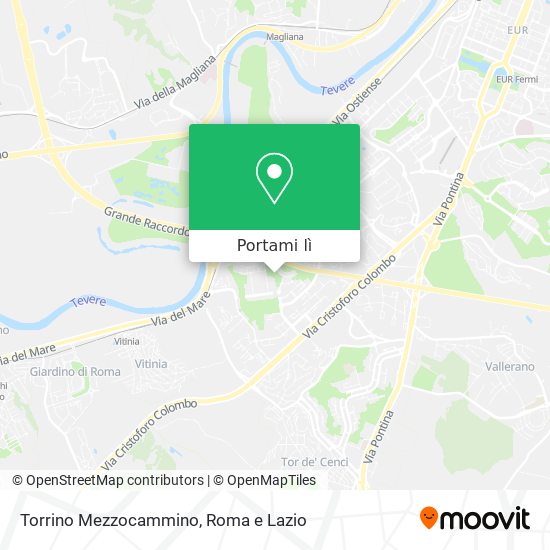 Mappa Torrino Mezzocammino