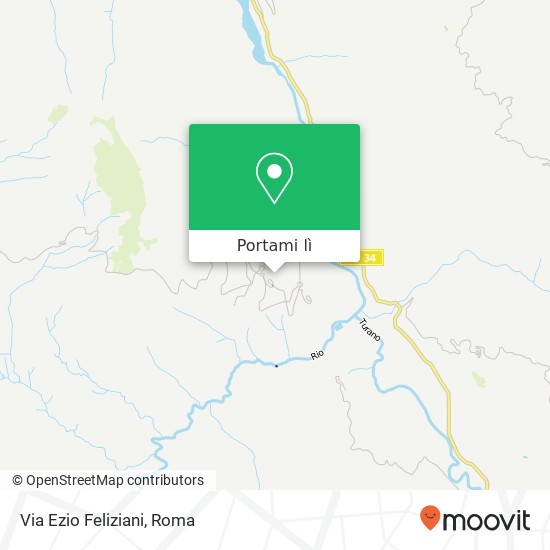 Mappa Via Ezio Feliziani