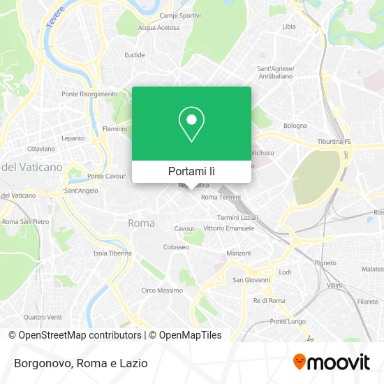 Mappa Borgonovo