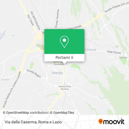 Mappa Via della Caserma
