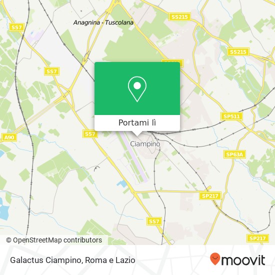 Mappa Galactus Ciampino