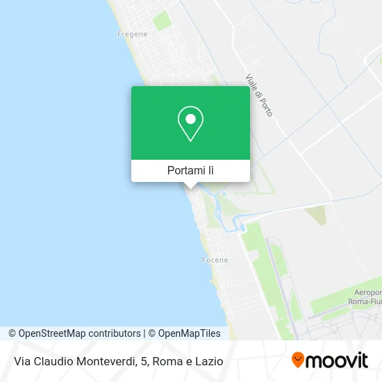 Mappa Via Claudio Monteverdi, 5